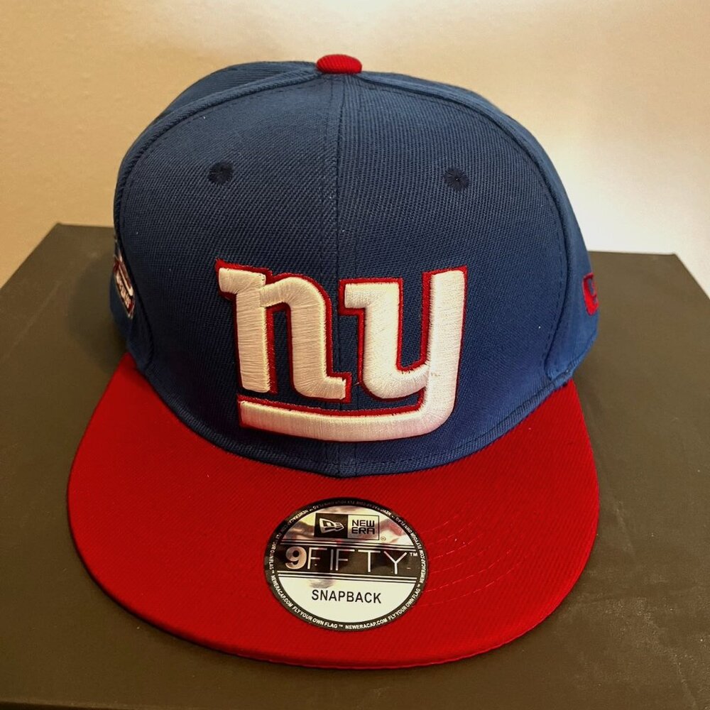 New York Giants New Era Adjustable Snapback Hat